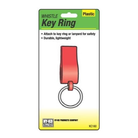 Plas Whistle Key Ring